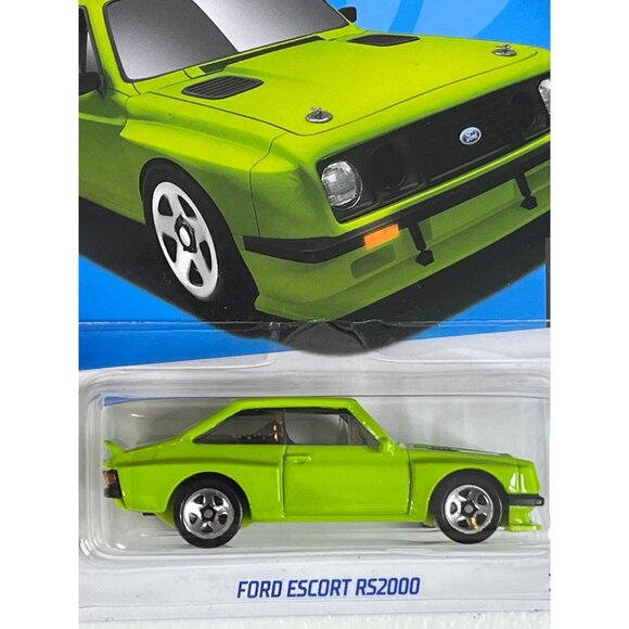 Hot Wheels Ford Escort RS2000 Factory Fresh 2024 Rally Green Diecast Car - Picture 3 of 6